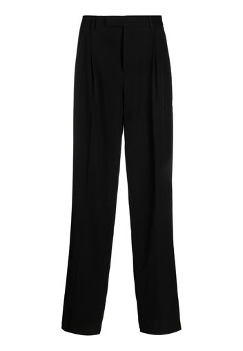 Versace wide-leg trousers - Nero