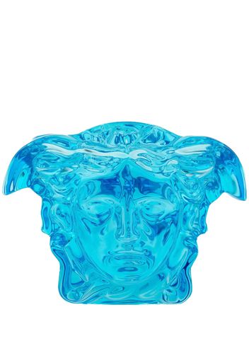 Versace Medusa Head glossy-finish vase - Blu