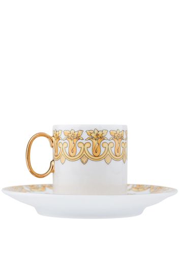 Versace Medusa Rhapsody espresso cup set - WHITE/BEIGE