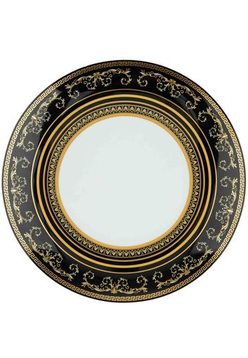 Versace Virtus Gala porcelain plate (27cm - BLACK