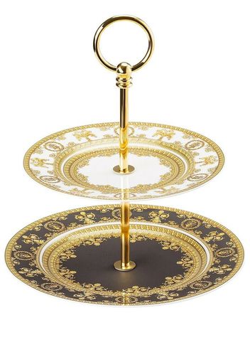 Versace x Rosenthal I Love Baroque Etagere - Nero