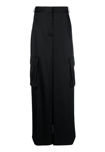 Versace wide-leg cargo trousers - Nero