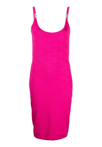 Versace La Greca Medusa '95 knitted midi dress - Rosa