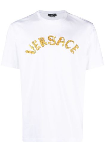 Versace T-shirt Seashell Baroque - Bianco