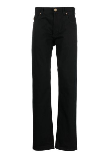 Versace mid-rise straight-leg jeans - Nero