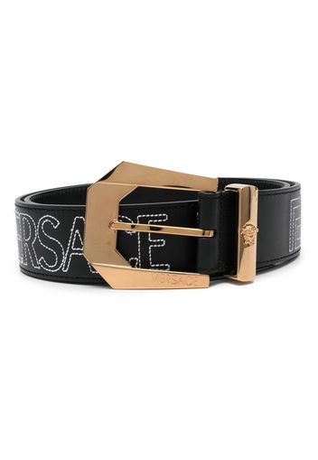 Versace Medusa Heritage buckled belt - Nero