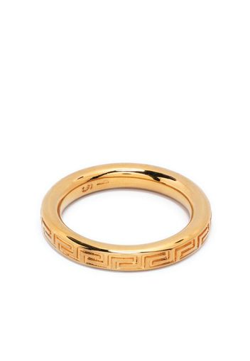 Versace Greca engraved ring - Oro