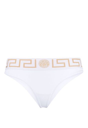 Versace Greca Border briefs - Bianco