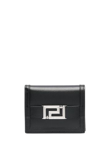 Versace Greca Goddess bifold wallet - Nero