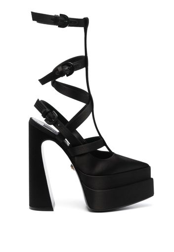 Versace Aevitas 175mm cage platform pumps - Nero