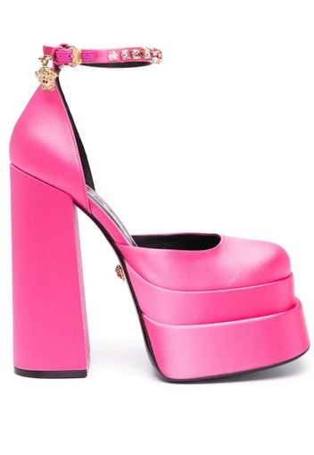 Versace Medusa Aevitas 160mm platform pumps - Rosa