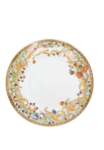 Versace Le Jardin ceramic dinner plate - Bianco