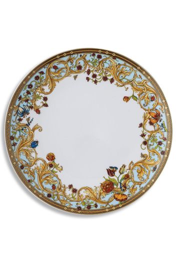 Versace Jardin de Versace porcelain dinner plate - Bianco