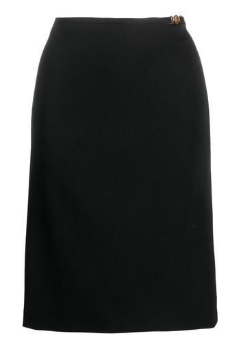 Versace Medusa '95 midi skirt - Nero