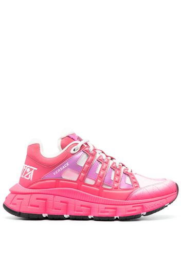 Versace Trigreca leather sneakers - Rosa