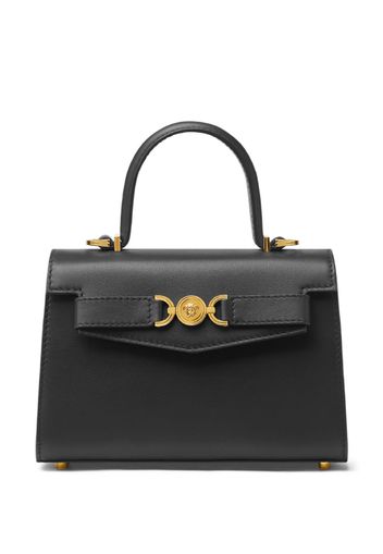 Versace Borsa tote in pelle - Nero