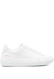 Versace La Greca lace-up sneakers - Bianco