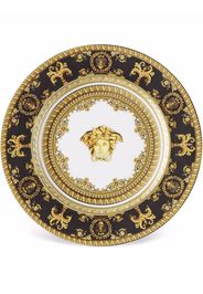 Versace Baroque Nero plate (18 cm) - Bianco