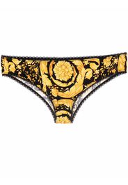 Versace Barocco-print briefs - Nero