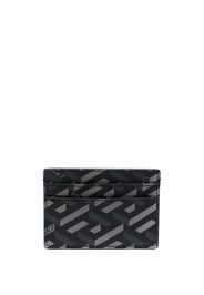 Versace La Greca leather cardholder - Nero