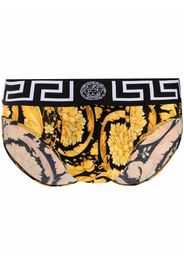 Versace Barocco-print briefs - Nero