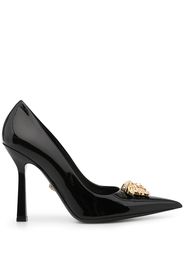 Versace Medusa-plaque leather pumps - Nero