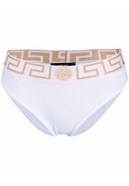 Versace Greca-waistband briefs - Bianco