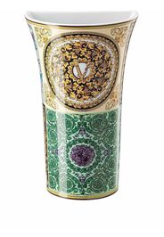 Versace Barocco Mosaic vase (26cm) - Verde