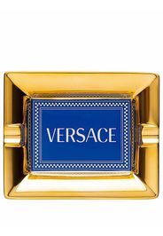 Versace logo-print porcelain ashtray - Oro