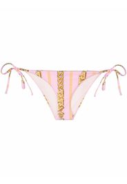 Versace Greca-print bikini bottom - Rosa