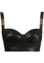 Versace Medusa Head motif bralette - Nero