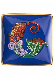 Versace Alphabet L dish - Blu