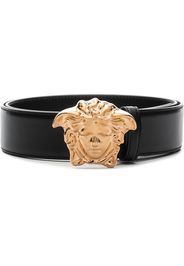 Versace Medusa-plaque buckle-fastening belt - Nero