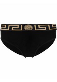 Versace Slip Greca - Nero
