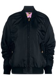 Versace I Ventagli-print reversible puffer jacket - Nero