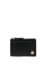 Versace Portafoglio con zip piccolo - Nero