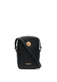 Versace Medusa plaque messenger bag - Nero