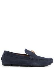 Versace Medusa plaque loafers - Blu