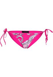 Versace baroque pattern-print bikini bottoms - Rosa