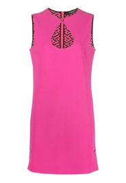 Versace Abito con dettagli cut-out - Rosa