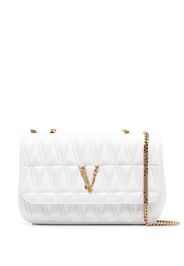 Versace Virtus quilted shoulder bag - Bianco