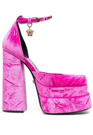 Versace Pumps Medusa Aevitas con plateau - Rosa