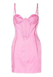 Versace Medusa corset mini dress - Rosa
