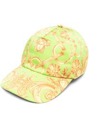 Versace Medusa print cotton cap - Verde