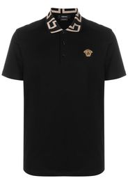 Versace Medusa Head motif polo shirt - Nero