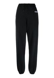 Versace logo-print track pants - Nero