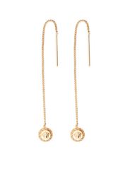 Versace Medusa chain-link drop earrings - Oro