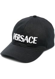 Versace logo-print baseball cap - Nero