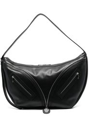 Versace Repeat large shoulder bag - Nero