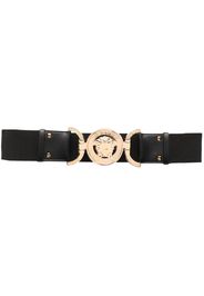 Versace Medusa-plaque leather belt - Nero